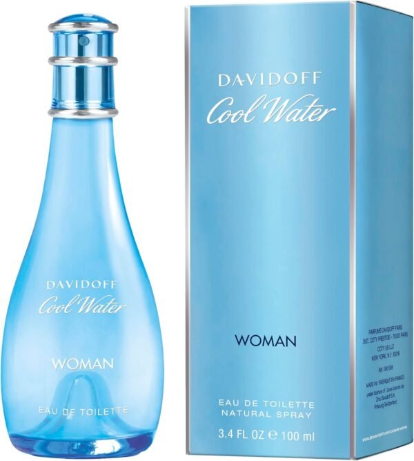 Davidoff Cool Water Perfume for Women Eau De Toilette 100ML  Amazon.ae: Beauty - Image 2
