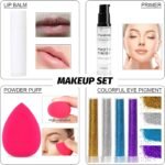 ⁦Fenshine All-In-One Makeup Kit for Women - Essential Starter Bundle With Eyeshadow Palette, Lipstick, Eyebrow Pencil, Brush Set for Beginners  Amazon.ae Beauty - Color : multicoloured⁩ - الصورة ⁦7⁩