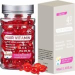 LBOYLOVE® Hair Treatment Serum, Hair Vitamin Serum Oil with Argan Macadamia, Avocado Oil & Vitamins A, E, B5, Conditioner for Women & Men, No Rinse for Hair Repair, Moisturizing - Image 9