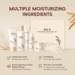 LAIKOU Rice Face Care, Pack of 5 Skin Care Women's Face Set, Travel Size Skincare with Facial Cleanser, Rice Toner, Eye Cream, Serum Moisturising Cream, for Daily Moisture & Care Amazon.ae: Beauty - Image 16