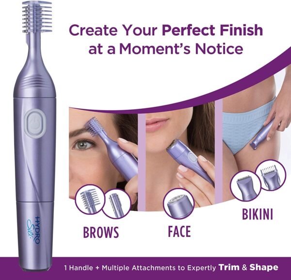 Schick Hydro Silk Perfect Finish Trimmer, 8-In-1 Grooming Kit For Women Buy Online at Best Price - Image 16