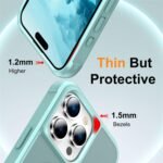 UniqCase MagSafe Ring Holder Kickstand Case for Apple iPhone 16 Pro Max – Dual-Layer TPU + PC Shockproof Design, 360° Magnetic Stand, Raised Camera & Screen Bezel – Lake Blue Buy Online at Best Price in UAE - Amazon.ae - Image 6