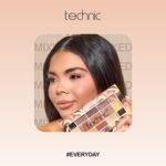 ⁦Technic Enamoured Makeup Super Save Set ! 8 Piece Full Face Kit – Complete Cosmetics Gift Set with Eyeshadow Lipstick Blush Highlighter Mascara, Full Size Vegan Cruelty Free Makeup Set  Amazon.ae: Beauty⁩ - الصورة ⁦11⁩