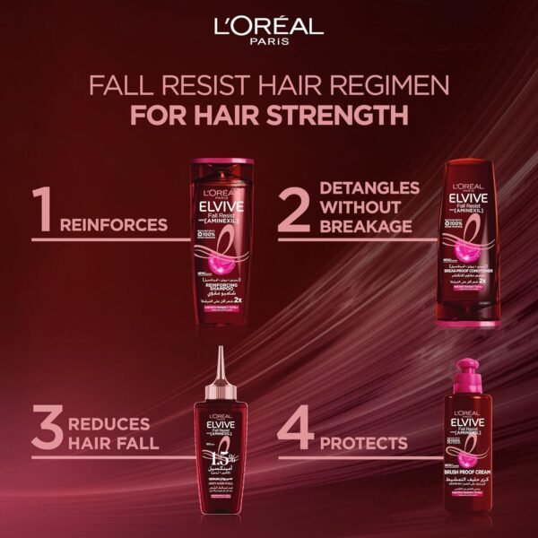 L’Oréal Paris Elvive Fall Resist Hair Serum For Weak Hair and Hair Fall 102ML - Image 5