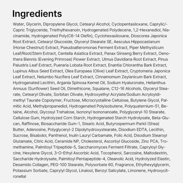 medicube Triple Collagen Cream - Hydrating & Firming Moisturizer with Hyaluronic Acid, Premium Elastin, Shea Butter - Wrinkle Care & Boosts Elasticity - Korean Skincare, 1.69 oz - Image 15
