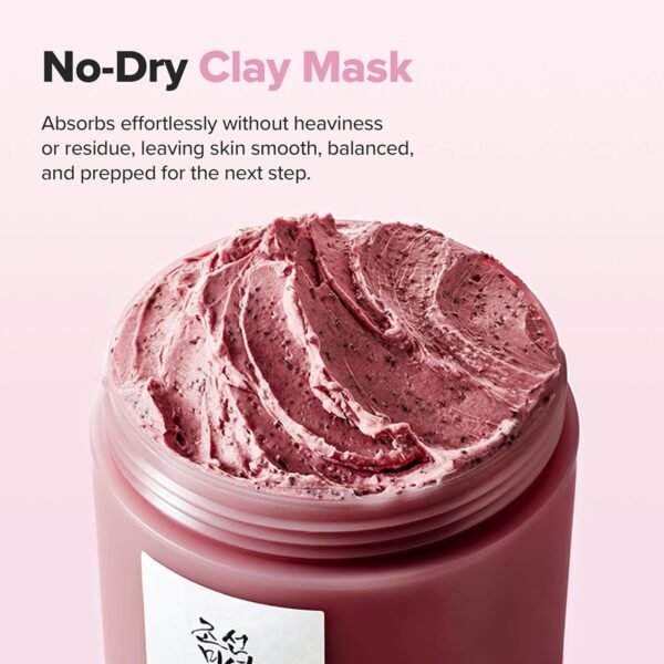 Beauty of Joseon Red Bean Pore Refreshing Mask Mud Cream Hydrating Wash Off Pack, Pore Cleansing Exfoliator, Korean Skin Care for Men and Women 140ml - Image 7