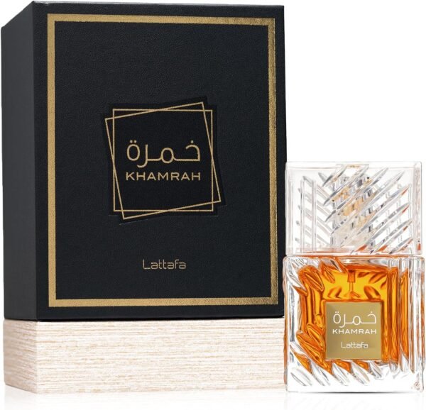 Lattafa Khamrah Lattafa EDP - Eau De Parfum Unisex 100ML | Natural Spray, Long-Lasting Scent, Unisex  Amazon.ae: Beauty - Image 10