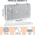 SYOSI Rhinestone Clutch Purse and 4-Piece Jewelry Set for Women | Elegant Sparkling Evening Accessories for Weddings, Bridal Events, Proms, and Formal Parties (188 characters) Buy Online at Best Price in UAE - Amazon.ae - Image 14