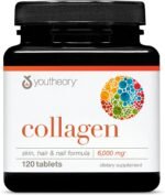 Youtheory Advanced Collagen - 6,000 mg Collagen - with Vitamin C - for Hair, Skin & Nails* - Collagen Supplements for Women and Men - 120 Tablets Buy Online at Best Price in UAE - Amazon.ae - Image 9