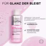 L'Oréal Paris Elvital Glycolic Gloss Bundle with Shampoo, Conditioner, 5 Minutes Hair Lamination for Dull Hair, Care Routine for Healthy Hair and Strong Shine, Set with Glycolic Acid, 3 Pieces Buy Online at Best Price - Image 5