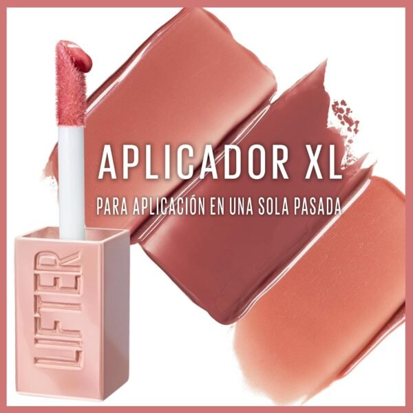 ⁦Maybelline New York Plumping & Hydrating Lip Gloss with Hyaluronic Acid, 5.4ml - Shade 004 (Silk) : Amazon.ae: Beauty⁩ - الصورة ⁦7⁩