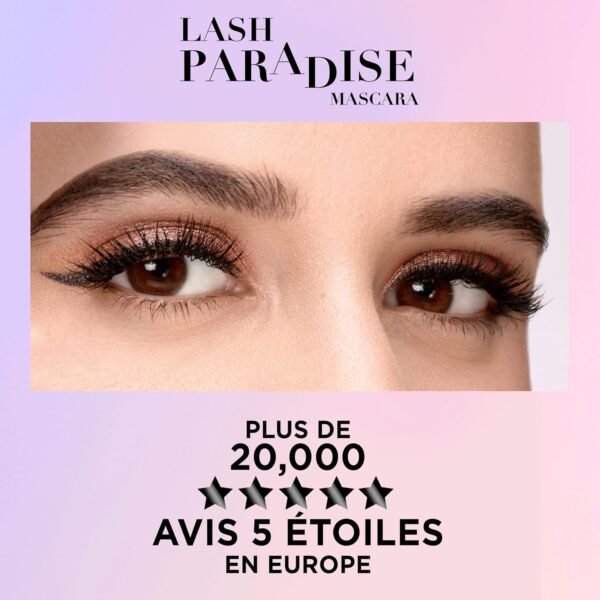 L’Oréal Paris Intense Volume Mascara, Eyelash Lengthening for Sensitive Eyes, Gentle and Flake Free, With Castor Oil, Lash Paradise, Black Buy Online at Best Price in UAE - Amazon.ae - Image 6