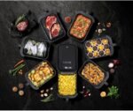 BLACK+DECKER Digital Air Fryer, 1700W, 8 Litres Family-Sized Capacity, 7 Preset Functions, Rapid Air Convection for Healthy Frying, Adjustable Temperature 80-200°C, Easy Clean, Black - SAF80-B5 Buy Online at Best Price in UAE - Amazon.ae - Image 2