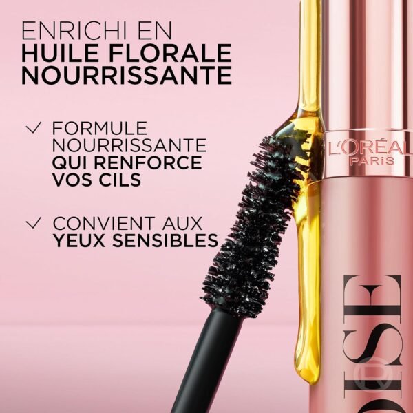 L’Oréal Paris Intense Volume Mascara, Eyelash Lengthening for Sensitive Eyes, Gentle and Flake Free, With Castor Oil, Lash Paradise, Black Buy Online at Best Price in UAE - Amazon.ae - Image 12