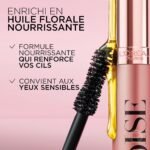 L’Oréal Paris Intense Volume Mascara, Eyelash Lengthening for Sensitive Eyes, Gentle and Flake Free, With Castor Oil, Lash Paradise, Black Buy Online at Best Price in UAE - Amazon.ae - الصورة 2