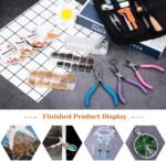 Jewelry Making Kit with Complete Jewelry Tools, Wire and Findings Set for DIY, Repair, Beading, Jewelry Making Tools for Beginners and Professionals permanent Amazon.ae: Arts & Crafts - Image 7