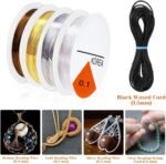 Jewelry Making Kit with Complete Jewelry Tools, Wire and Findings Set for DIY, Repair, Beading, Jewelry Making Tools for Beginners and Professionals permanent Amazon.ae: Arts & Crafts - Image 5