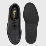 Burwood Men BWD 240 Black Leather Formal Shoes-9 UK (43 EU) (BW - Image 17