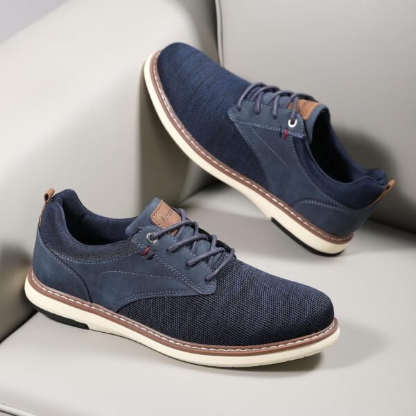 ANALEAF Mens Dress Sneakers Oxfords Comfortable Casual Shoes, 44 EU Buy Online at Best Price - Image 54