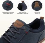 ANALEAF Mens Dress Sneakers Oxfords Comfortable Casual Shoes, 44 EU Buy Online at Best Price - Image 5