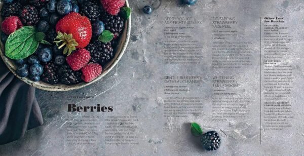 ⁦Hello Glow 150+ Easy Natural Beauty Recipes for a Fresh New You (DIY Skincare Book; Natural Ingredient Face Masks) by Gerber, Stephanie⁩ - الصورة ⁦9⁩