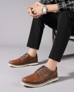 ANALEAF Mens Dress Sneakers Oxfords Comfortable Casual Shoes, 44 EU Buy Online at Best Price - Image 11